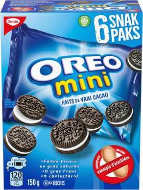 Christie OREO, mini biscuits sandwich au chocolat originaux