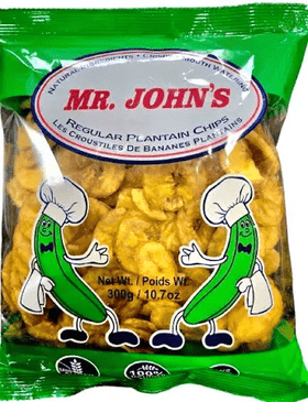 Mr. John's Plantain Chips (300g) - Brandco Direct Inc