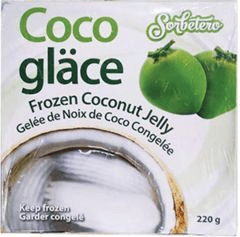 Sorbetero Coco Glace Frozen Coconut Jelly (220g) - Brandco Direct Inc