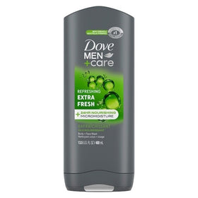 Dove Men Care Extra Fresh Body&Face Wash (400ml) - Brandco Direct Inc