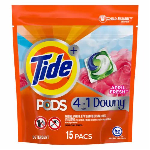 Tide Pods Downy April Fresh 15ct (411g) - Brandco Direct Inc