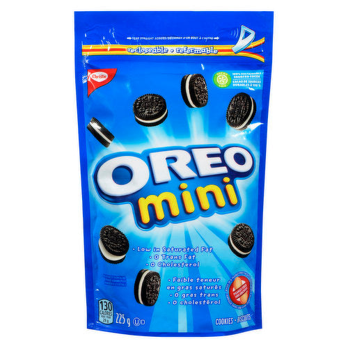 Biscuits Christie Mini Oreo refermables (200 g)