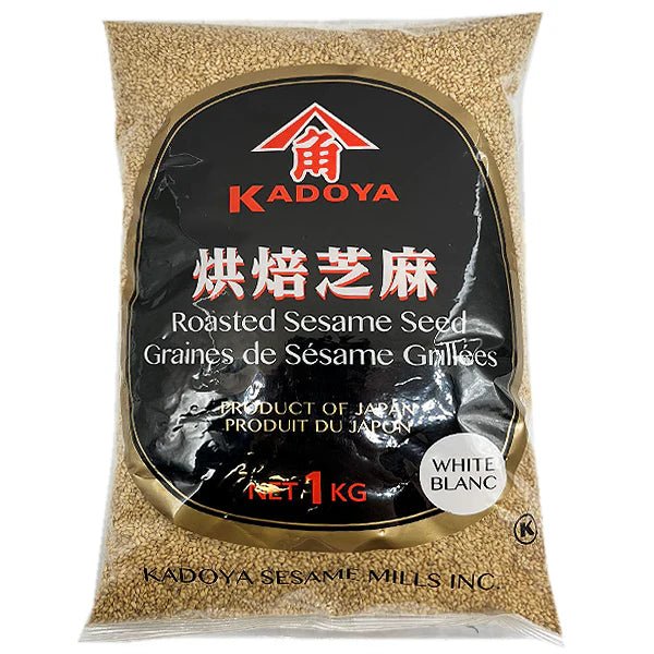 Kadoya Roasted White Sesame Seed 1kg - Brandco Direct Inc