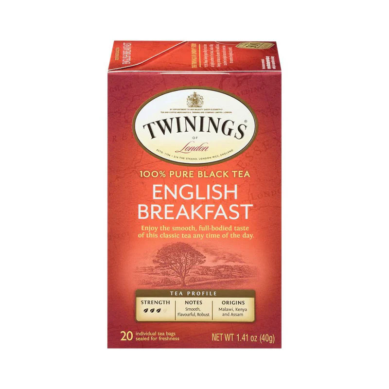 Twinings English Breakfast Black Tea 20s (40g)