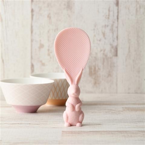 Rabbit Rice Spoon - Pink - Brandco Direct Inc