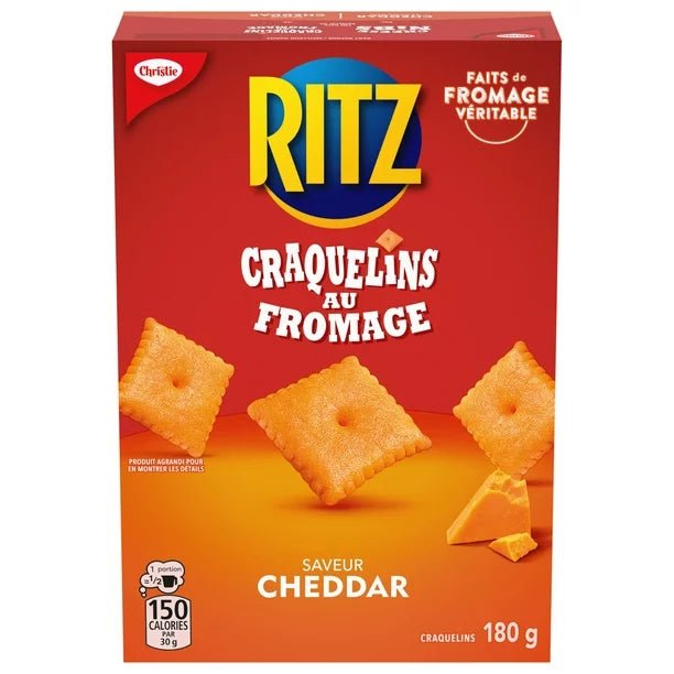 Christie RITZ Cheese Bits Cheddar (180g) - Brandco Direct Inc