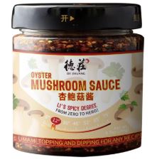 De Zhuang Oyster Mushroom Sauce 12° (190g) - Brandco Direct Inc