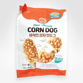 WOOYANG Potato&Mozzarella Corn Dog 400g - Brandco Direct Inc