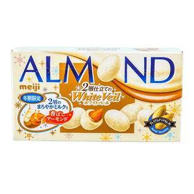 Meiji Almond Chocolate White Veil (59g) - Brandco Direct Inc