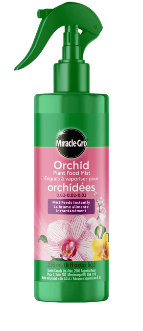Miracle - Gro Orchid Plant Food Mist 0.02 - 0.02 - 0.02 (236mL) - Brandco Direct Inc