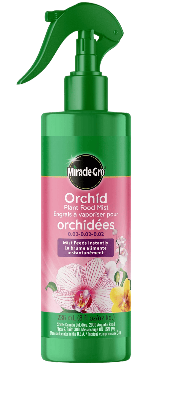 Miracle - Gro Orchid Plant Food Mist 0.02 - 0.02 - 0.02 (236mL) - Brandco Direct Inc