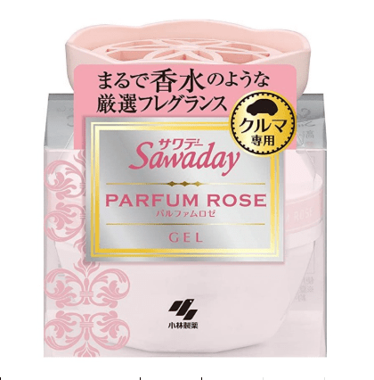 Kobayashi Pharmaceutical SAWADAY Car Interior Solid Perfume - Luxurious Floral Scent 90G - Brandco Direct Inc