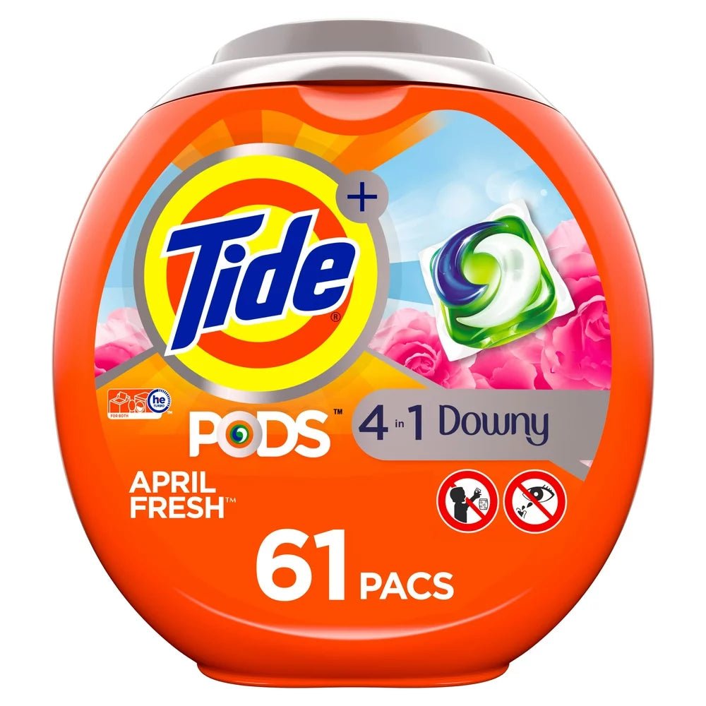 Tide Pods 4in1 Downy April Fresh 61ct (1.73Kg) - Brandco Direct Inc