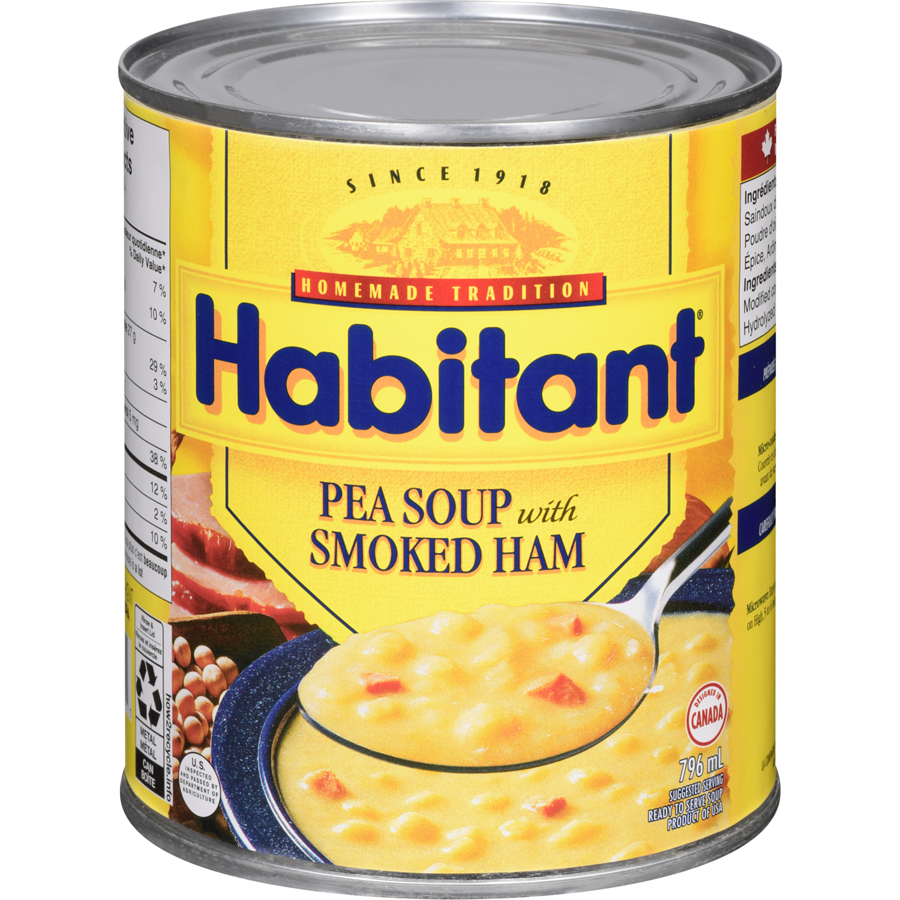 Habitant Pea With Smoked Ham Soup (796ml)