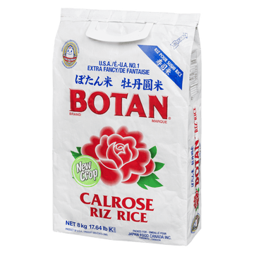 Botan Calrose Riz Rice (8kg) - Brandco Direct Inc