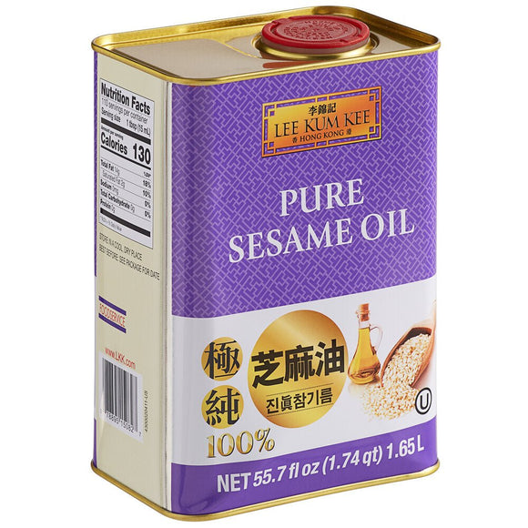 Lee Kum Kee Pure Sesame Oil (1.65L) - Brandco Direct Inc