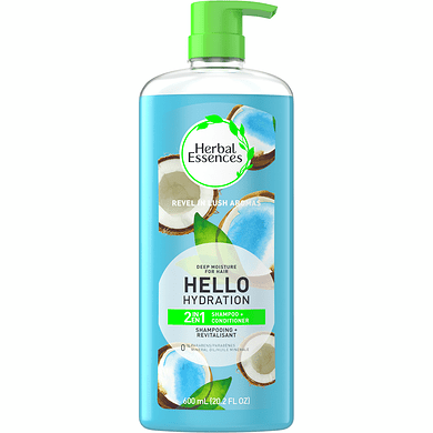 Herbal Essences Hello Hydration 2in1 Wash (600ml) - Brandco Direct Inc