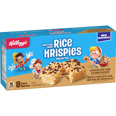 Kellogg's Rice Krispie Square Bar Chocolate Chip (176g)