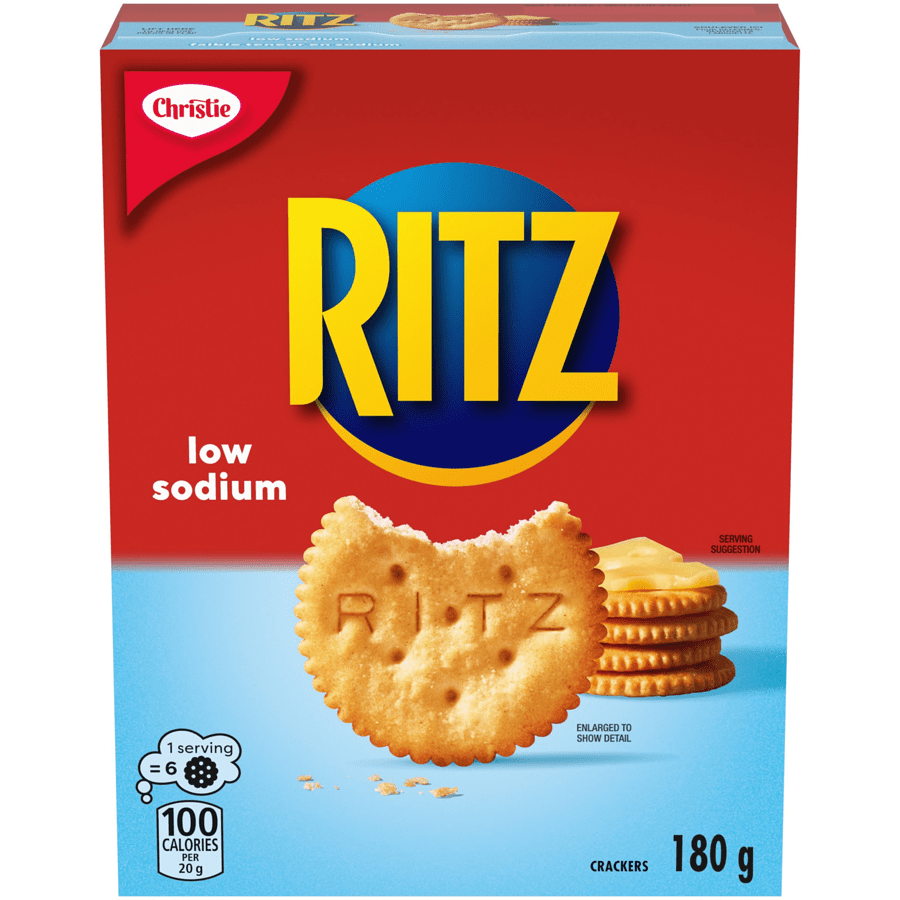 Christie RITZ Low Sodium (180g) - Brandco Direct Inc