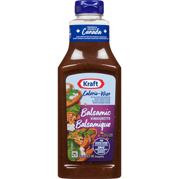 Kraft Dressing Calorie Wise Balsamic Vinegar (425ml) - Brandco Direct Inc