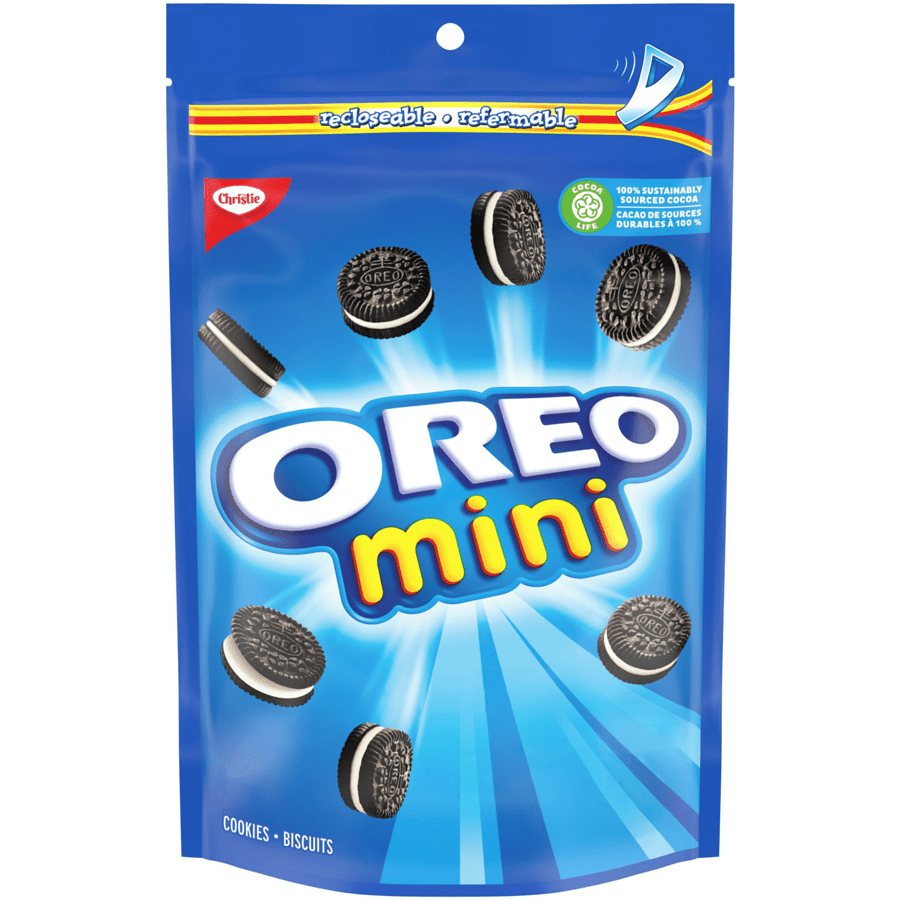 Christie Mini Oreo Cookies Recloseable (200g) - Brandco Direct Inc