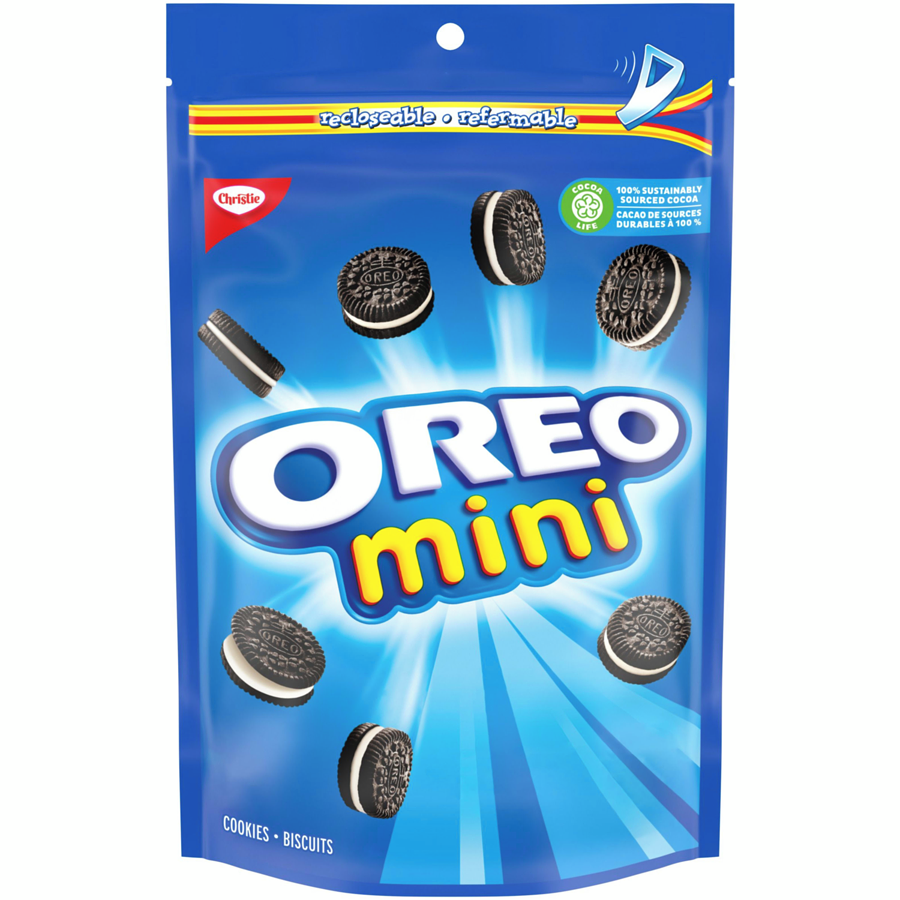 Christie Mini Oreo Cookies Recloseable (200g)