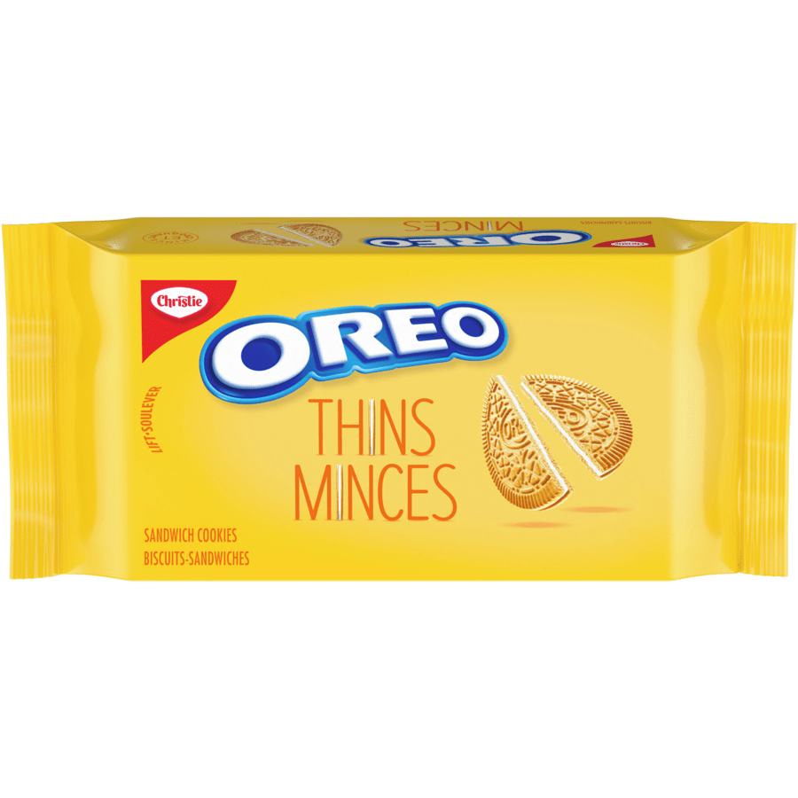 Mr.Christie's Thins Oreo Gold Sandwich Cookies (261g) - Brandco Direct Inc