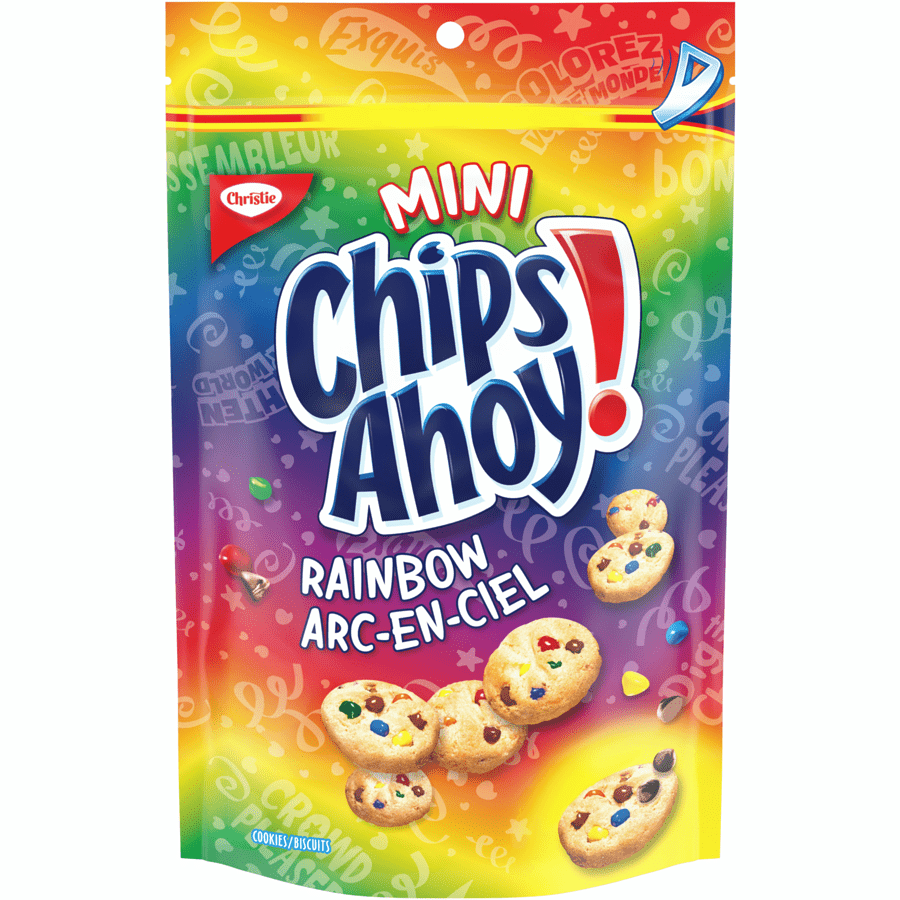 Christie Mini Chips Ahoy Rainbow (200g) - Brandco Direct Inc