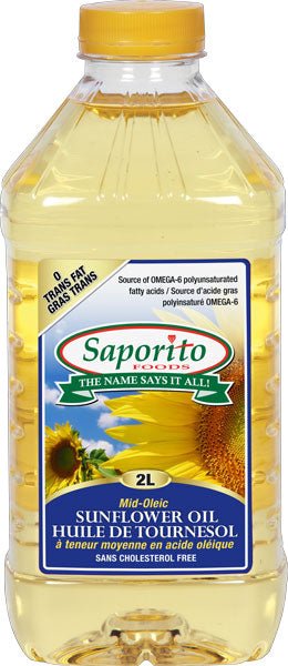 Saporito Canola Olive Oil (2L) - Brandco Direct Inc