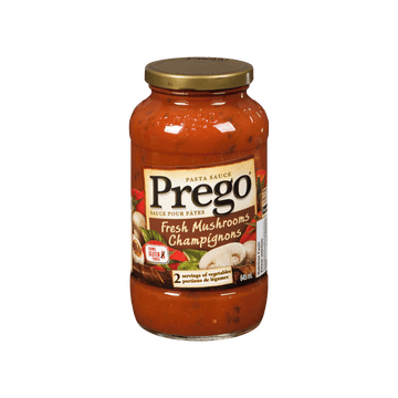 Prego Pasta Sauce Fresh Mushrooms (645ml) - Brandco Direct Inc