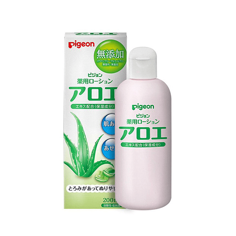 Pigeon aloe vera prickly heat water baby after - sun moisturizing repair liquid - Brandco Direct Inc