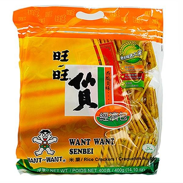 Want Want Senbei Economy Pack 400g - Brandco Direct Inc