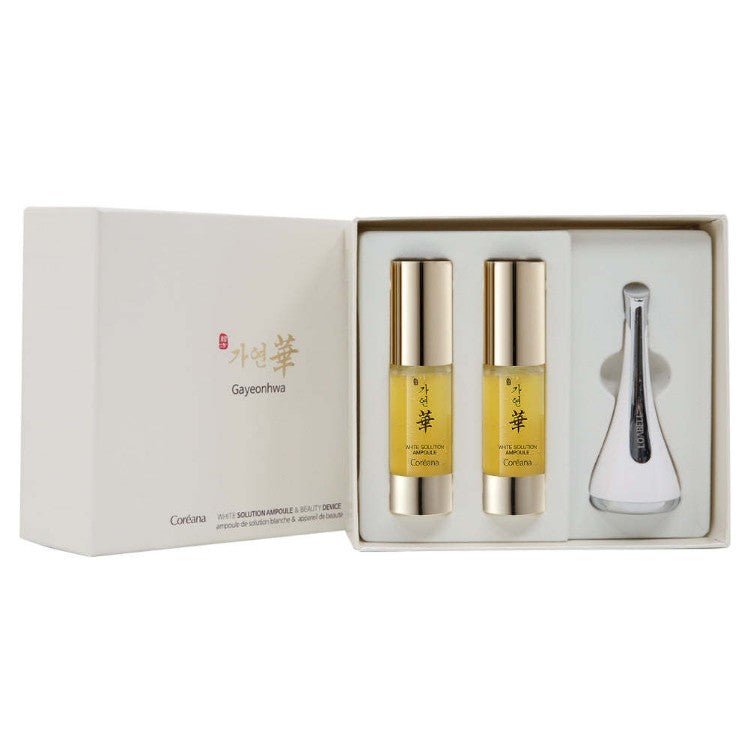 Gayeaonhwa Gayeonhwa White Solution Ampoule (2pcs) & Beauty Device - Brandco Direct Inc