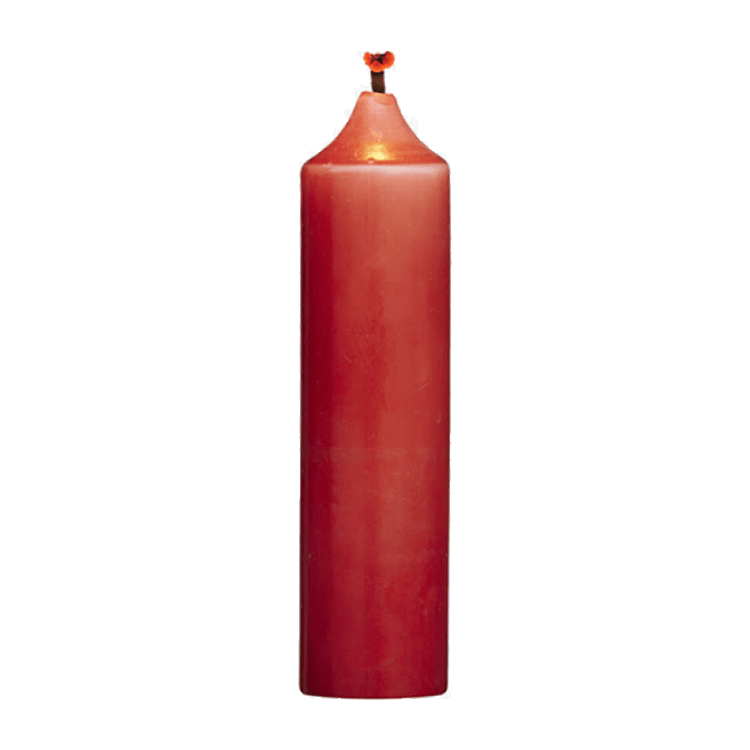 Red candles (8oz*24 pieces) per box - Brandco Direct Inc