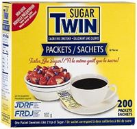 Sugar Twin Sweetener Original 160g (200 Packets) - Brandco Direct Inc