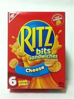 Christie RITZ Bits Sandwiches Cheese 6 Paks (180g) - Brandco Direct Inc