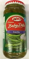 Bicks Premium Baby Dills Pickles Garlic 500ml - Brandco Direct Inc