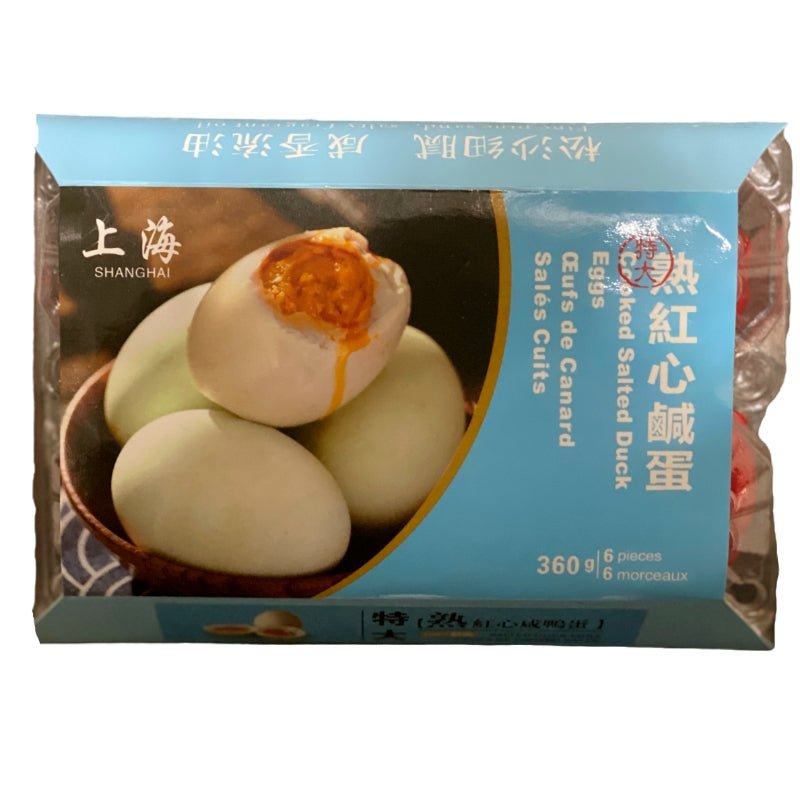 Shanghai Authentic Cooked Salted Duck Eggs 6pc - Brandco Direct Inc