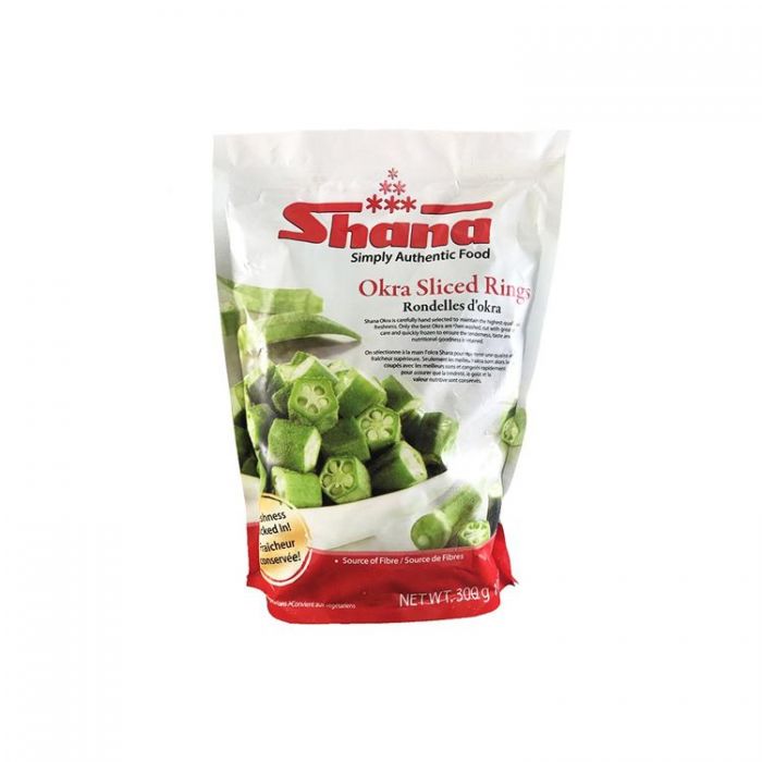 Frozen Shana Cut Okra (300g) - Brandco Direct Inc