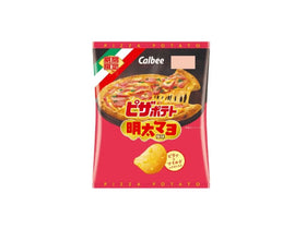 Calbee Pizza Potato Chips Mentai Mayonnaise (57g) - Brandco Direct Inc