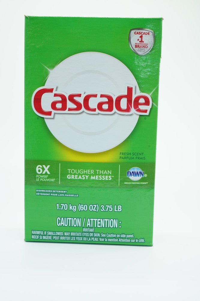 Cascade Dishwasher Powder Lemon Scent (1.7kg) - Brandco Direct Inc