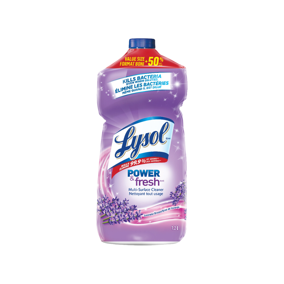 Lysol Power &  Fresh Cleaner Lavender Breeze(1.2L)