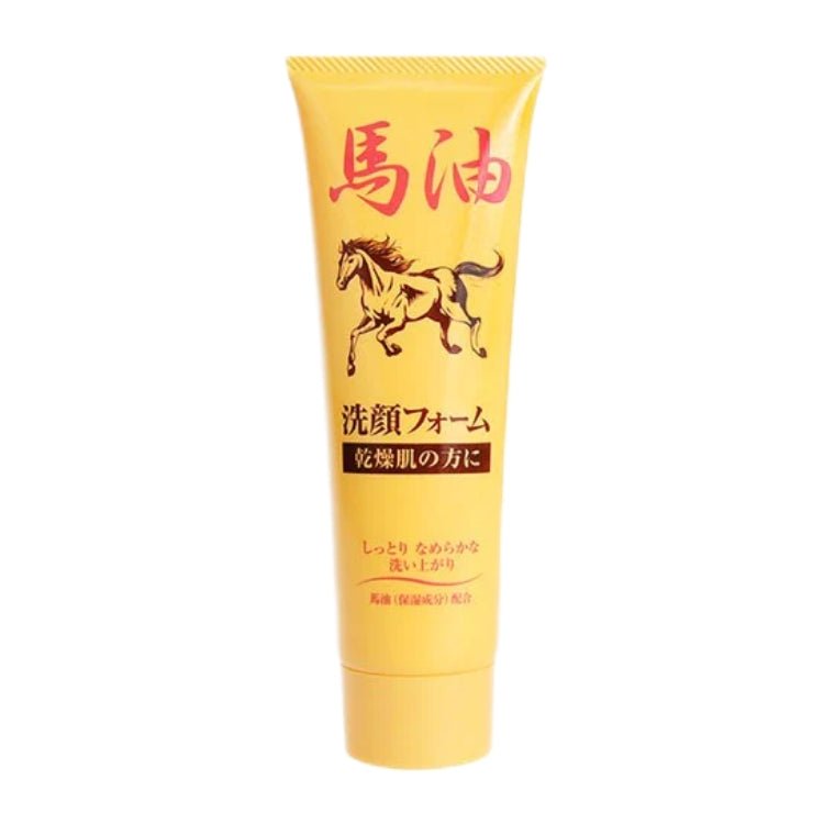 Jun Cosmetic Medicated Horse Oil Facial Cleansing Foam - Brandco Direct Inc