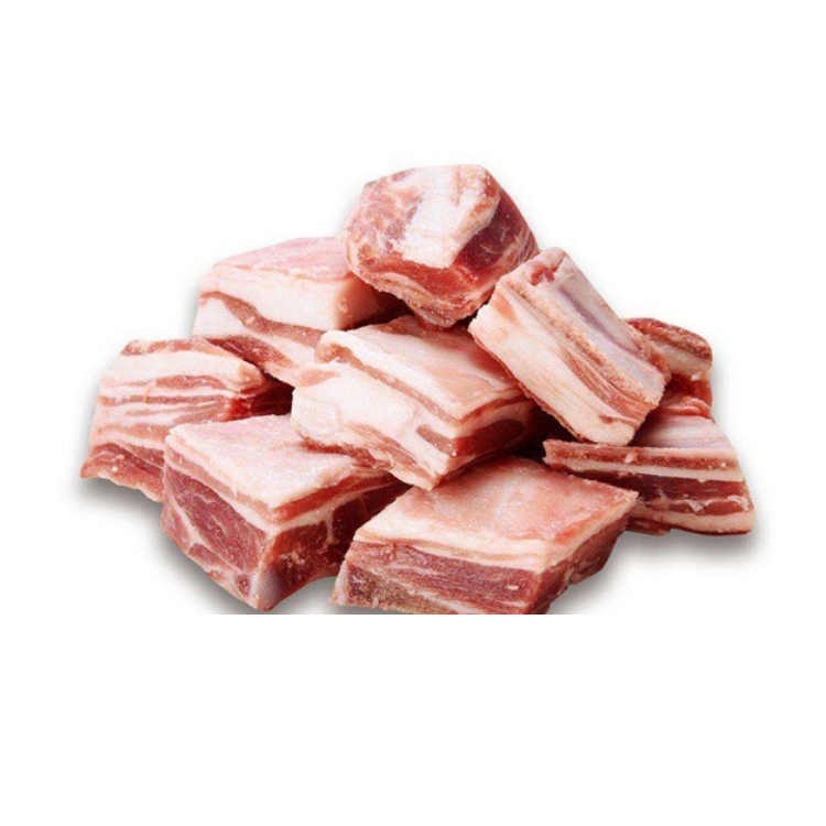 Frozen Boneless Lamb Belly Chunks (3lbs)