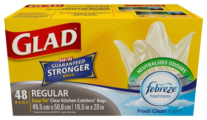 Glad Clear Kitchen Catcher Regular (48CT) - Brandco Direct Inc