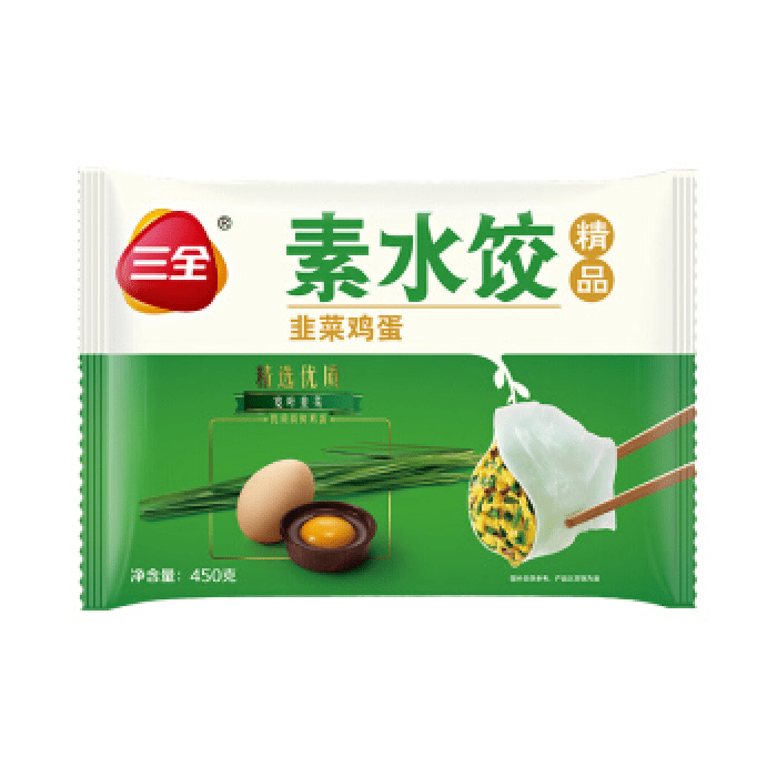 SQ Chinese Chives & Eggs Dumpling (450g) - Brandco Direct Inc