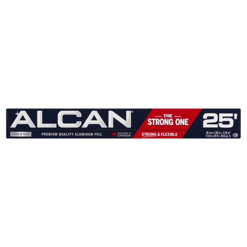 Alcan Aluminum Foil 30CMx7.62M (25's) - Brandco Direct Inc