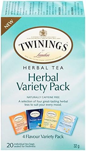 Twinings Herbal Variety Pack CF Tea 20s (32g) | Brandco Direct Inc