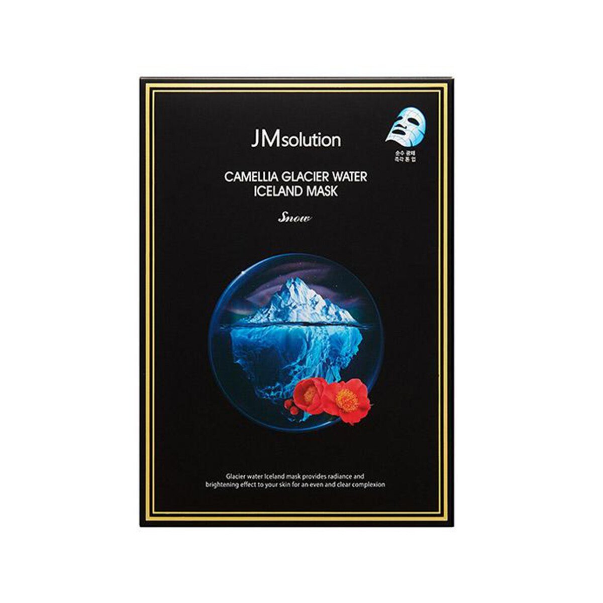 JM Solution Camellia Glacier Water Iceland Mask(10S) - Brandco Direct Inc