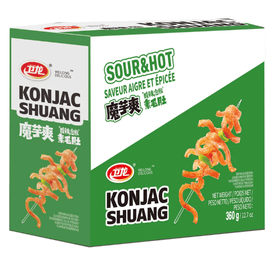 Weilong Konjac Juice 360g [Sour & Hot Flavor] - Brandco Direct Inc